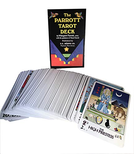 Kid Friendly Parrot Tarot Card Deck