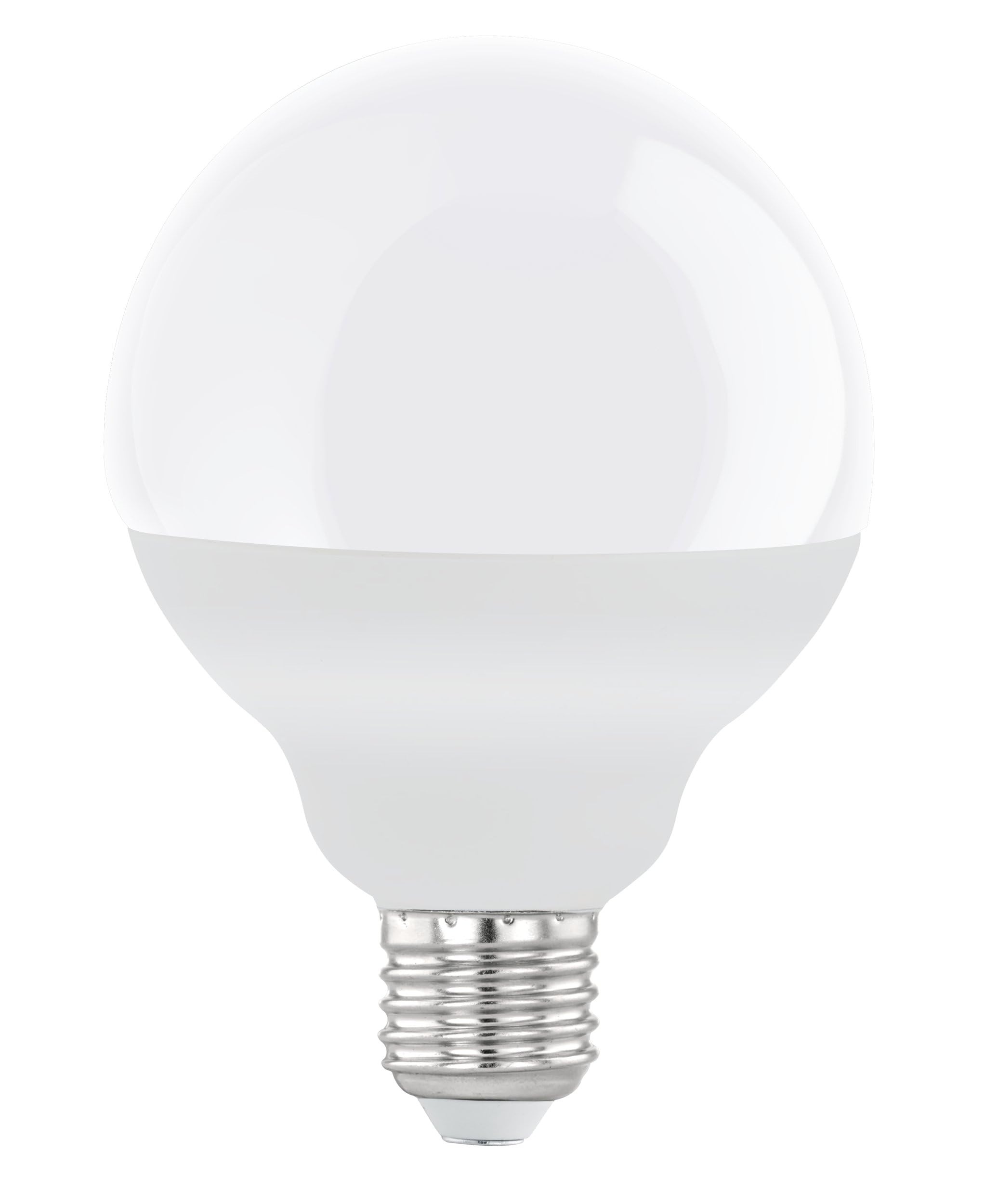 Eglo LED Light Bulb, E27 Globe, 11.8 watt (Equivalent to 75 watt), 1055 lumens, Warm White lamp, 3000 Kelvin, Spotlight G95, Ø 3.7 inches