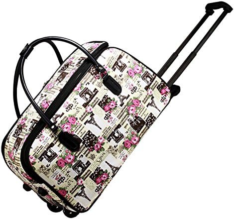 Xardi London RYANAIR EASYJET Cabin Travel Holdall Trolley Hand Luggage Wheeled Suitcase Holiday Flight Bag For Women