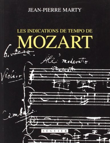 Les  indications de tempo de Mozart