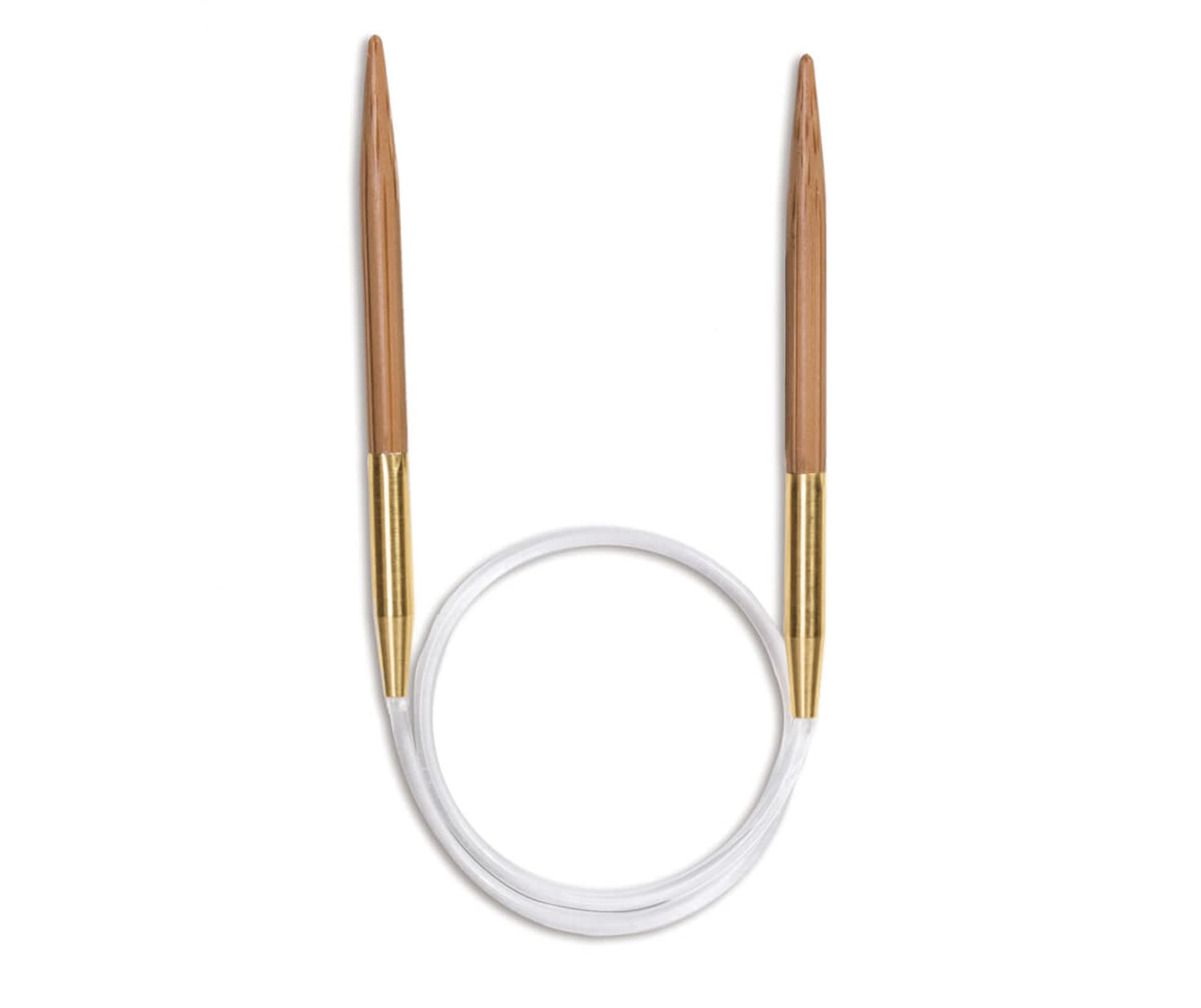 Seeknit KA06261 Bamboo Circular Knitting Needles Beige 40cm x 7mm — image 1