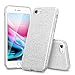 ESR Glitter Case Compatible with iPhone SE 2020 Case, iPhone 8/7 Case, Glitter Sparkle Case for Women [Three Layers] [Supports Wireless Charging] for New iPhone SE 2(2020)/iPhone 8/7, Maze Silver