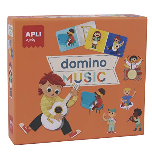 APLI Kids 18205 - Dominó Music - Expressions Collection, 28 piezas