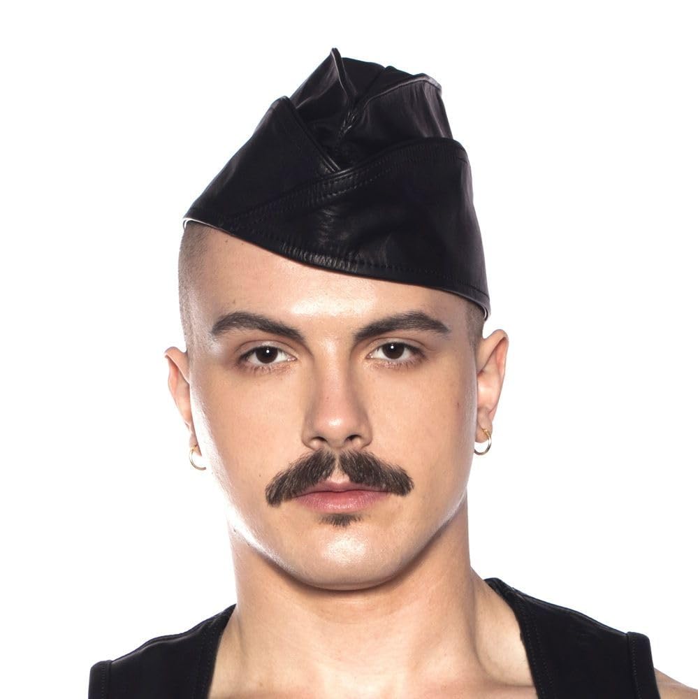 Prowler RED Triangle Cap Black Large RED Range of Leather