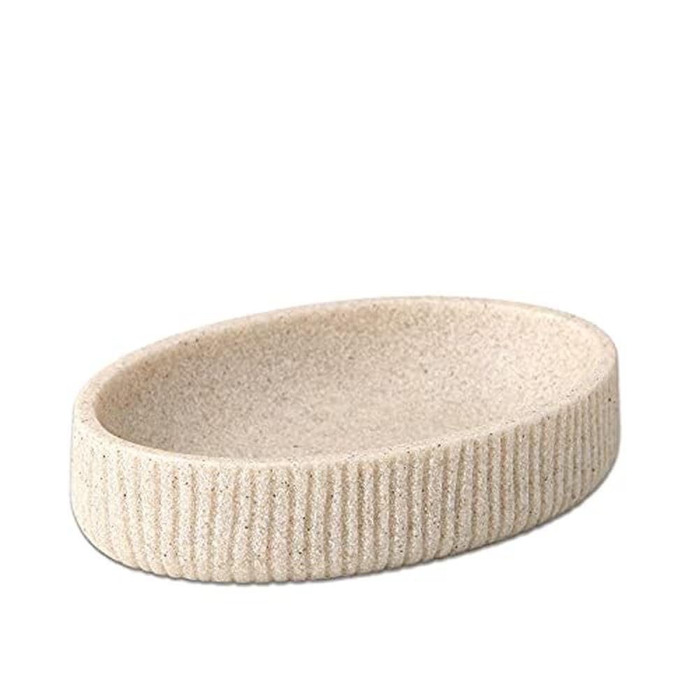 Tatay Saigon Soap Dish, Polyresin, Beige, One Size