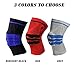 Compression Knee Sleeve with Dual Side Stabilizers by ProSleeves | Gel Padding Around Patella and Lateral Stabilizing for Added Protection | 3mm Thin Sports Support for Treatment and Injury Prevention