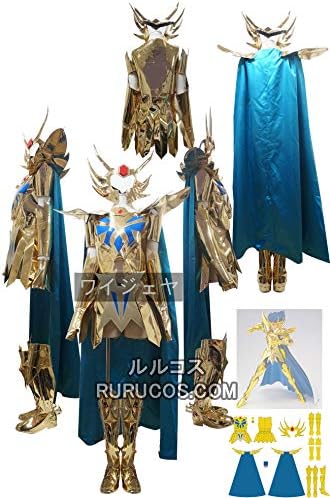 Amazon 蟹座のデスコスプレ衣装 胴 腕 足の鎧 ブーツ マント コスプレ 仮装 通販