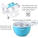 SunSir Mini (0.6 Quart/ 0.6L) Automatic Ice Cream Maker, Frozen Fruits Sorbet Maker, Ice Cream Machine for Kids With User Manual & Ice Cream Recipes- Own Healthy Ingredients