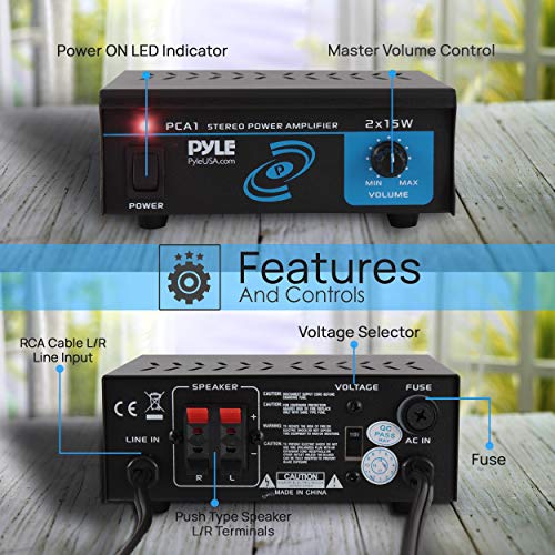 Pyle Home 30Watt Stereo Mini Power Amplifier Pricepulse