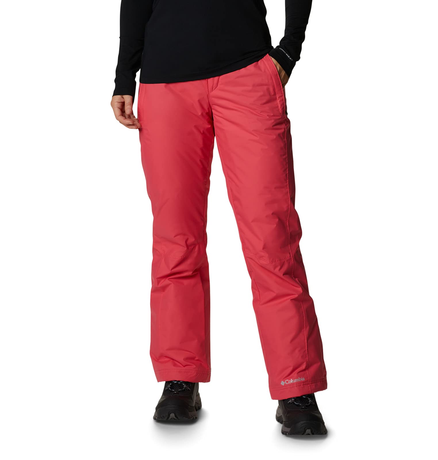 Columbia Women’s Modern Mountain 2.0 Pant, Bright Geranium, 1X Plus