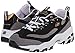 Skechers Sport Women's D'Lites Memory Foam Lace-up Sneaker,Black/Gold,9 M US