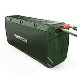 Waterproof Bluetooth Speakers, Vomach Wireless Portable Speakers Outdoor Speaker IPX6 Stereo Sound Green