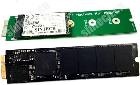 Sintech M.2 NGFF SATA SSD to 18Pin Adapter For Upgrade SSD of 2010-2011 Year Air, Black - Image 4