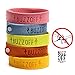 BuzzOff Mosquito Repellent Bracelet - Pack of 5 + 2 Patches - Works Everytime - Deet Free - Insect Repellent