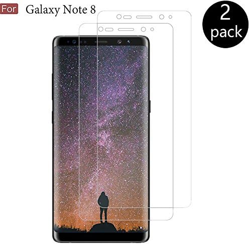 Goreson [2 PACK] [Full Coverage] PET Soft Flexible TPU film, Samsung Galaxy Note 8 Screen Protector (Case Friendly), with Lifetime Replacement Warranty