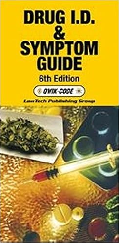 Amazon Com Drug I D Symptom Guide 6th Edition Qwik Code 9781563252242 Editor Keith Graves Books