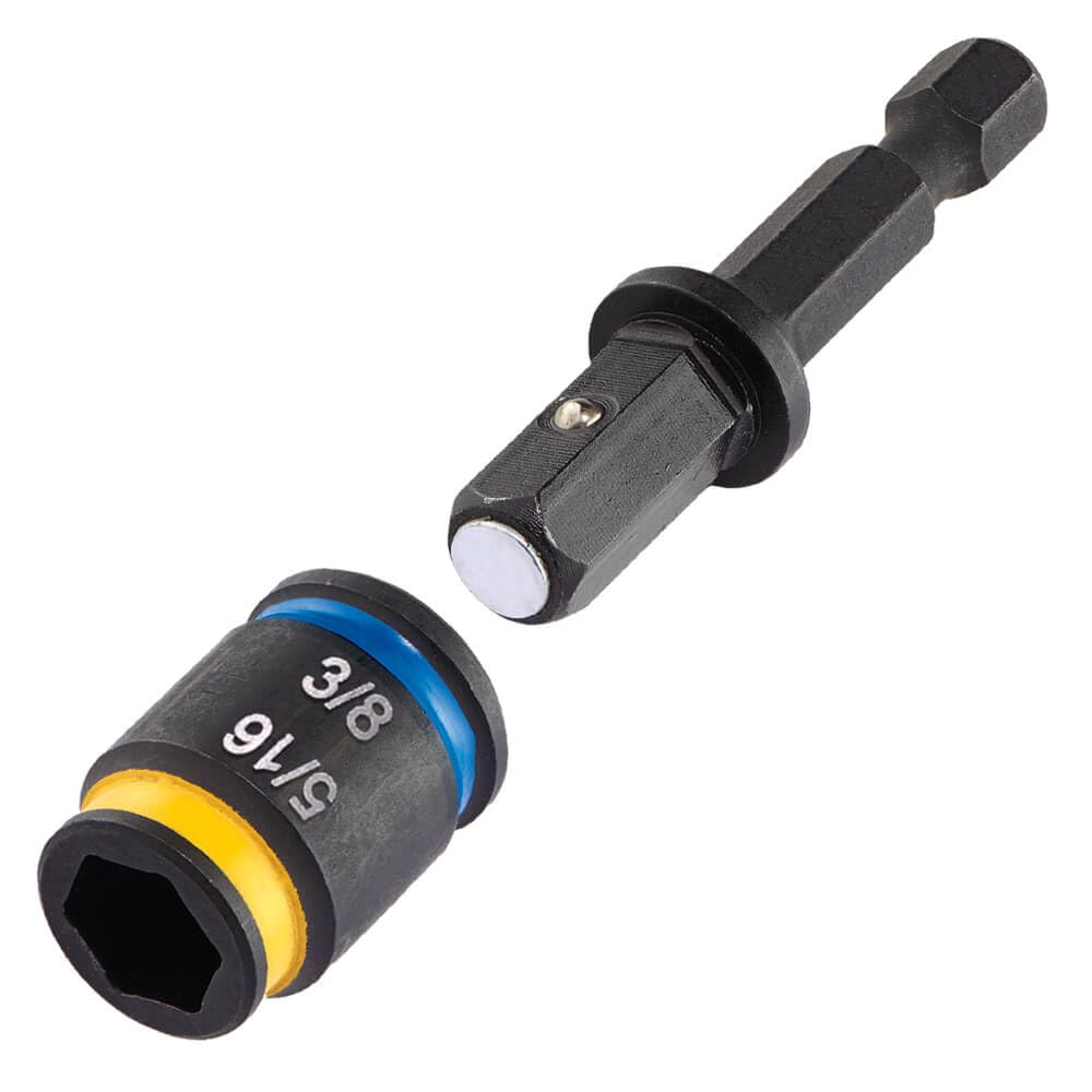 Malco 5/16 & 3/8 x 2" Dual Sided Hex Driver~ Cleanable, Reversible, Magnetic. Easy to Clean- MSHC1