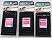 Scunci No Slip Grip Strong Hold Jelly Elastics Black 28 Count (Pack of 3)