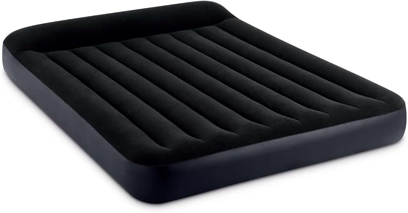 Almofada intex queen rest colchão inflável clássico com fiber-tech rp, tamanho inflado: 152 x 203 x 25 cm (64150nd)