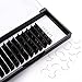 Eyelash Extensions 0.18mm D Curl 11mm False Eyelashes Individual Faux Mink Lashes Single Eyelashes Light Professional Salon Supplies by EYEMEI (0.18-D-11mm)