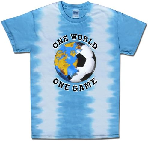 Argentina Soccer One World Tie Dye T-Shirt Jersey