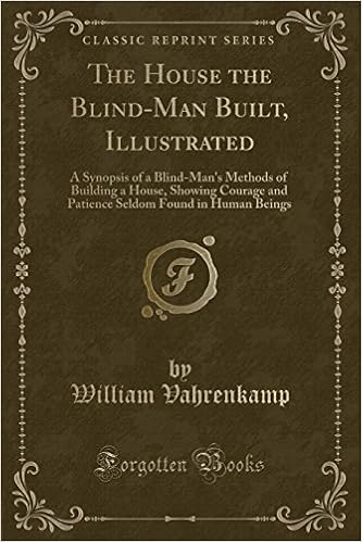 Blind man building a house Blind man building a house
