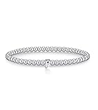 Wowshow Silver Bracelets for Women Strand Silver