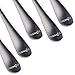 STONCEL Stainless Steel Pie Cake Server Pie Slicer with Mirror Finished Onside with Fine Serrated Edge (5-PACK)