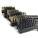 15 pieces Scratch Brush (Stainless Steel + Brass+Nylon), AFUNTA Curved Handle Masonry Wire brush Set Bristle for Cleaning Welding Slag and Rust,5 pcs Per Type
