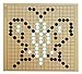 GeniusCells Go Game Board Reversible 19 x 19 | Chinese Chessboard Games | Travel Go Strategy Game Accessories Soft Leather | Anti-Wrinkle (Only Borad)