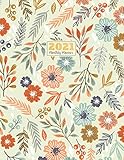 2021 Monthly Planner: 2021 see it bigger Square