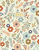 2021 Monthly Planner: 2021 see it bigger Square