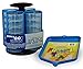Tidy Crafts QUAD STOW N GO BLUE BEAD, JEWELRY, NOTIONS AND CRAFTS ORGANIZER
