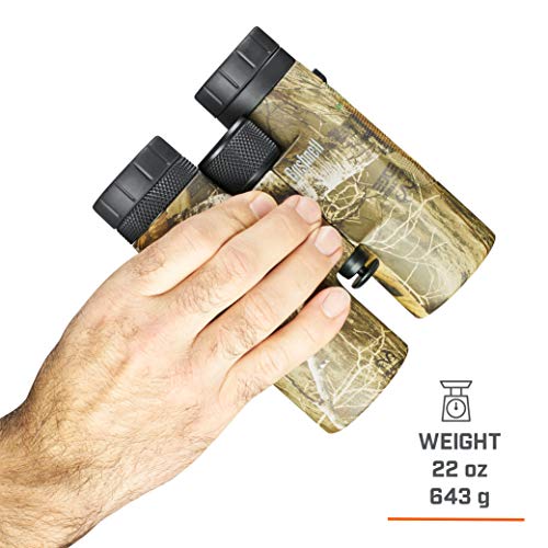 Bushnell Fernglas 10x42 Powerview Real Tree - sehr klares Bild, lichtstark, robust, perfekt für Natur -und Tierbeobachtung, 141042RB – Bild 4