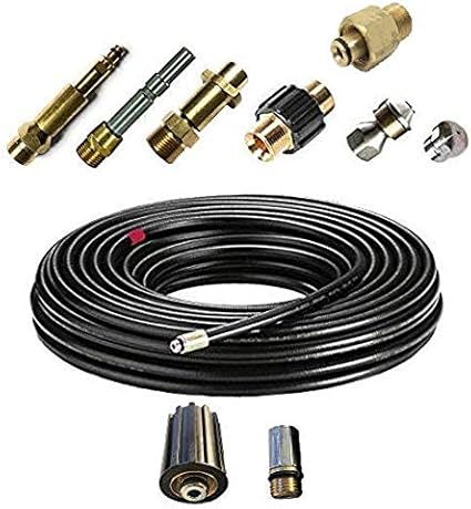 Rohrreinigungsschlauch 15m 120bar - Für Verstopfungen Aller Art