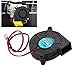 UEETEK 3D Printer Cooling Fan DC 12V for Cooler Heatsinks Black
