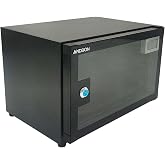 JARYANNIX 18L Camera Dry Cabinet with Silent &amp; Low-Energy Consumption, Electronic Dry Cabinet with Dual Digital Display, Accuracy 3% RH, Cold-rolled Steel Sheet Camera Storage Box
