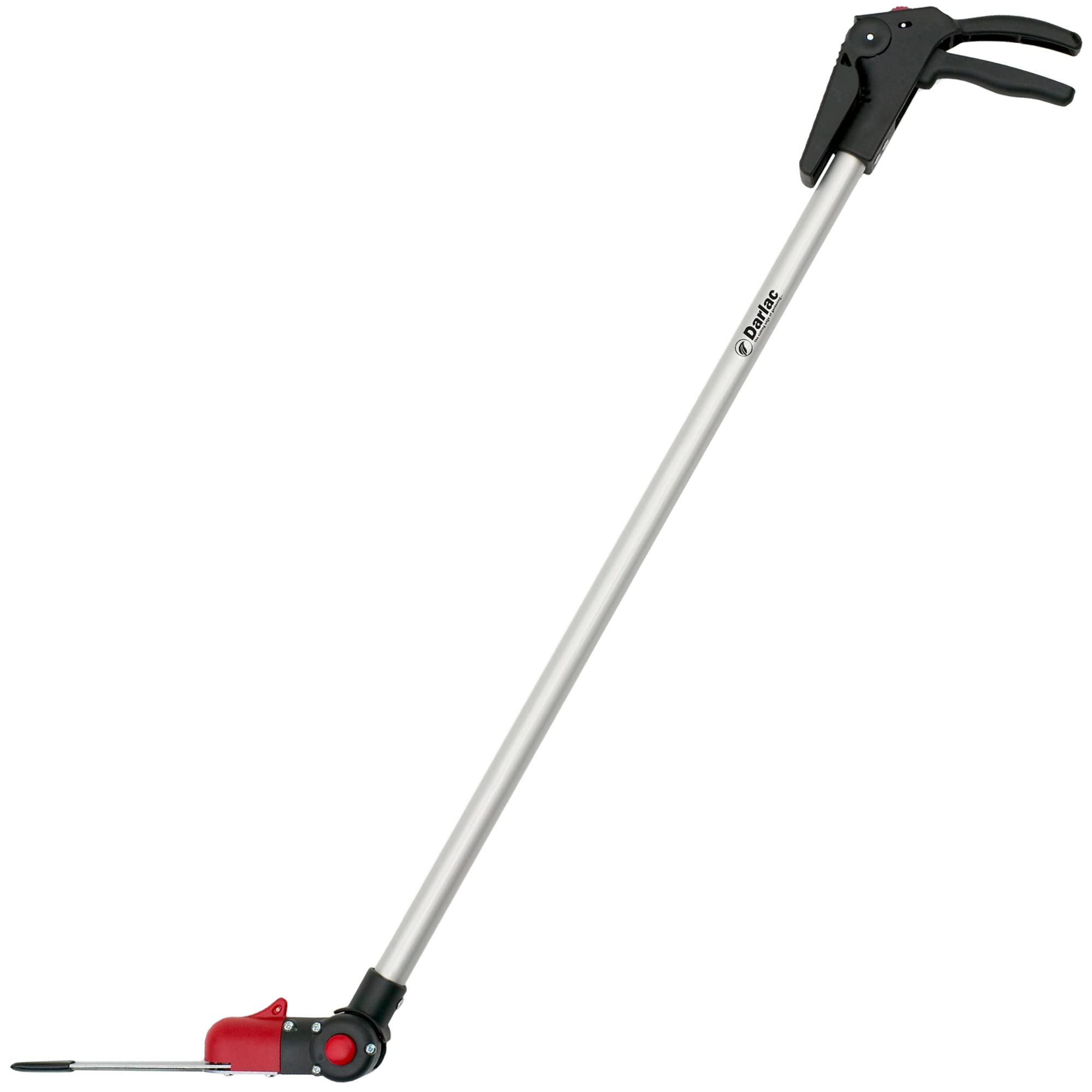 Darlac Long Handle Swivel Garden Shears โ 180 Degree Swivel Blade to Transform from Lawn to Edging โ Razor Sharp, Lightweight Gardening Shear