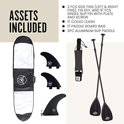 South Bay Board Co. Premium Soft Top Stand Up Paddle Board The