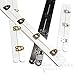 Black Spring Steel Corset Busks, 11