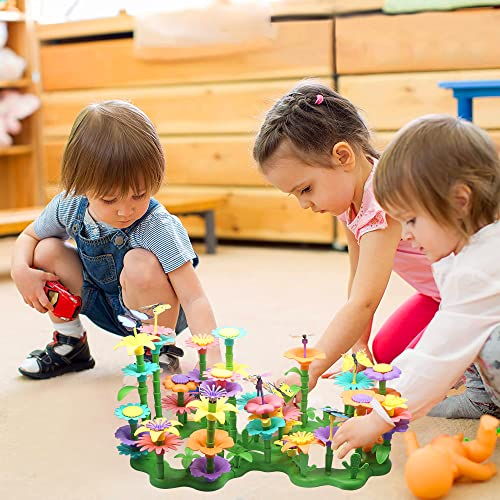 Weceit 224pcs Flower Garden Building Toys for Girls, Birthday