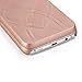 Galaxy S7 edge Case,Wetben Hidden Back Mirror Wallet Case with Stand Feature and Card Holder for Samsung Galaxy S7edge G9350 (Rose Gold)