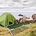 Heize best price Green Folding Camping Cot X Shape Outdoor Portable Military 600D Bed with Carry Bag Hikingthumb 4