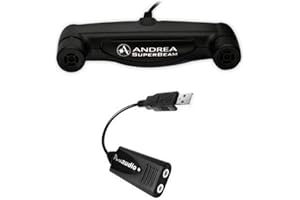 Usb-Sa External Usb Sound Card With Premium Microphone Input and Speaker Output