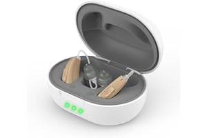 EYOUBE Hearing Aids Not Amplifier 11 Channals Professional Rechargeable Waterproof Hearing Aids for Seniors Serve with Noise Cancelling Hearing Aid with Magnetic Charging Box