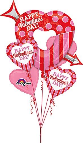 Valentine Open Arrow Heart Bouquet Kit - 1 Pieces