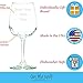 Classy Sassy Smart Assy Funny Wine Glass 13 oz - Best Christmas Gifts For Women - Unique Gift For Her - Novelty Birthday Present Idea For Mom, Wife, Girlfriend, Sister, Friend, Coworker, Daughter