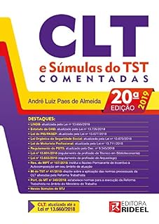 Livro CLT e Súmulas do TST Comentadas