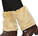 Simplicity Women's Soft Furry Boot Cuff Leg Warmers