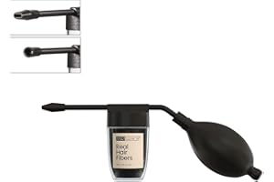 Hair Illusion Spray Applicator Removable Flat Tip designed to Spray Precise Hairline or Remove Tip For Round Sprayer And Wide Coverage (does not include hair fibers)